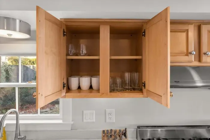 Fully equipped and stocked kitchen.