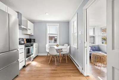 Top unit: renovated kitchen, fully stocked with cookware and, all new appliances