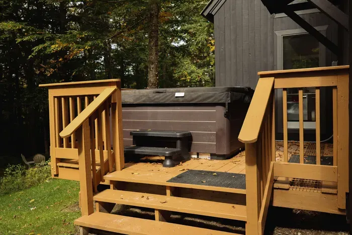Outdoor hot tub