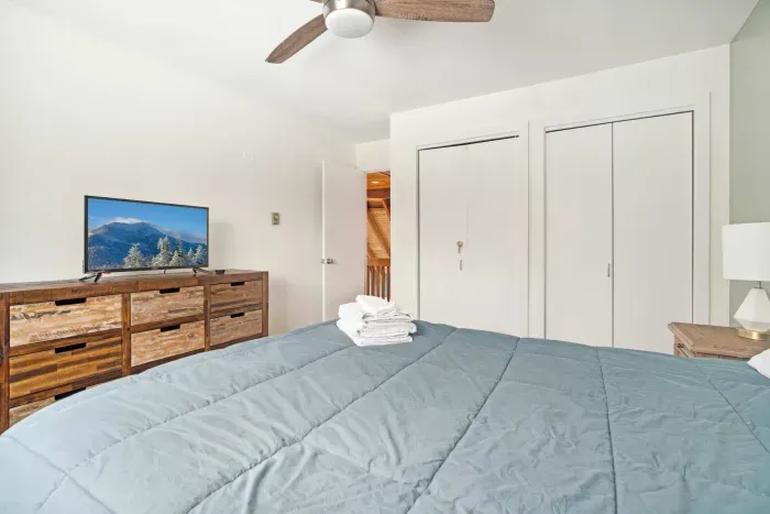 2nd floor bedroom #2 with queen bed