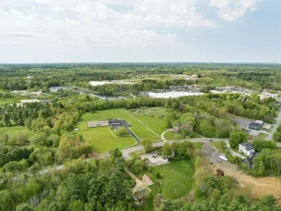 Aerial View of The Teahouse