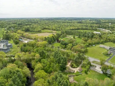 Aerial View of The Teahouse