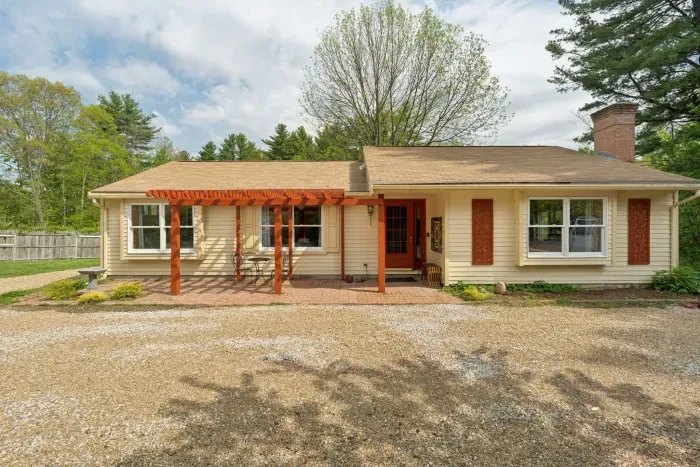 Welcome to The Teahouse! This home is nestled by the Lamprey river in the heart of Epping, NH