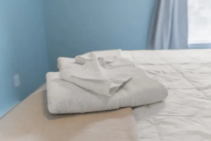 Fresh clean towels provided