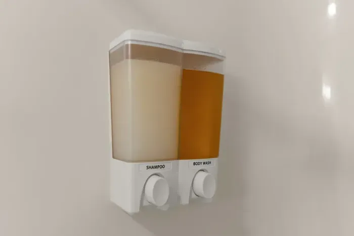 shampoo & body wash provided