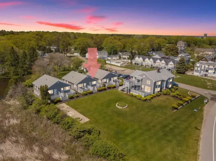 Aerial View - Steps to ocean and walk to Wallis Sands Beach