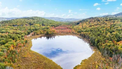 Nearby Dollof Pond - take a walk down the road and check it out at sunset!