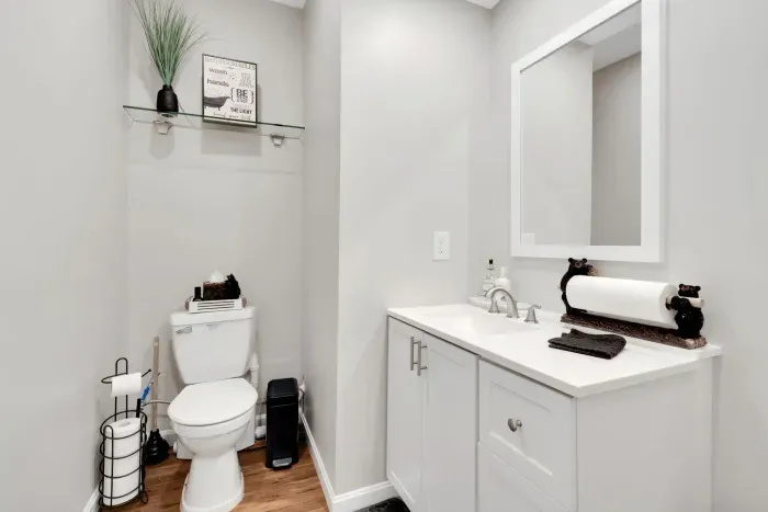 Half Bathroom located on the ground floor