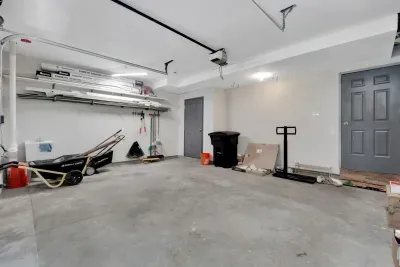 Garage! No parking in the garage please. There is access to the home through the garage