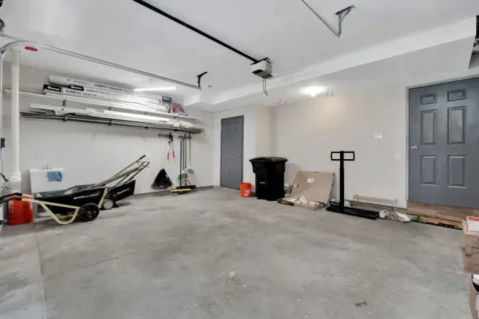 Garage! No parking in the garage please. There is access to the home through the garage