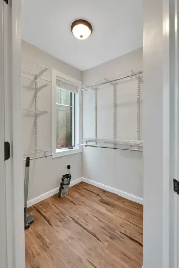Walk-in closet located in the Primary bedroom