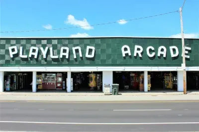 Playland Arcade along Ocean Blvd