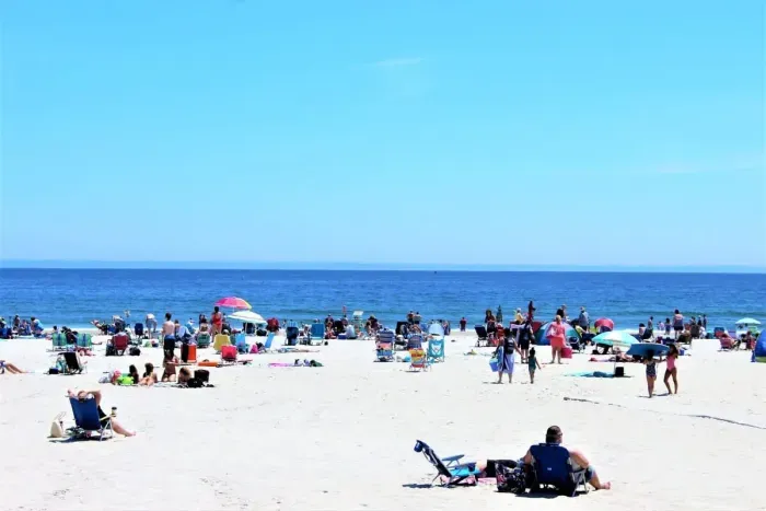 Hampton Beach on a summer day