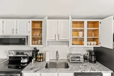 Fully equipped kitchen