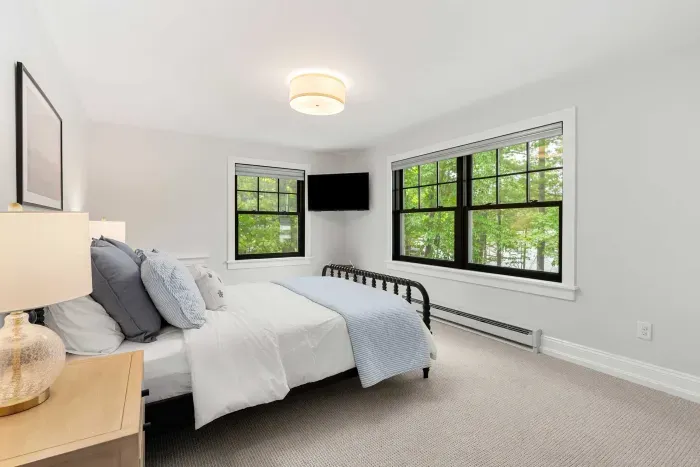 Fifth bedroom located on the first level. Clean and 100% cotton linens provided.