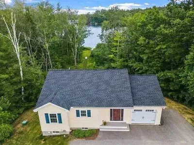 An aerial view of the home!