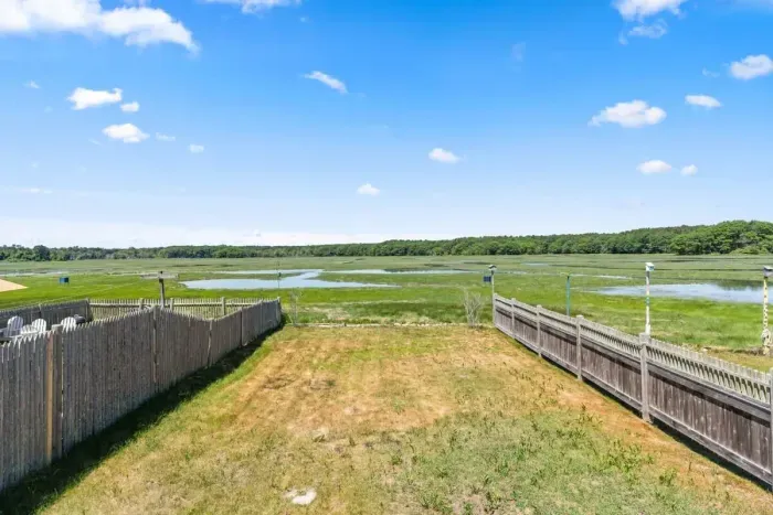 Large private lawn to relax, sunbath and play games