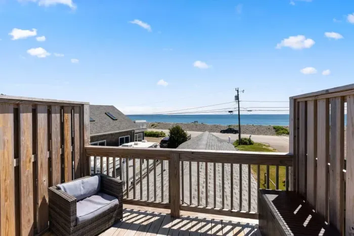 Views from the private roof deck (in the winter, you may use the rooftop deck at your own risk. Ice salt will be provided)