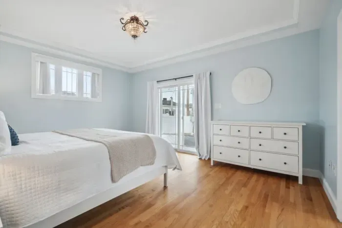 Master bedroom with King bed