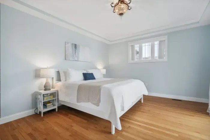 Master bedroom with King bed