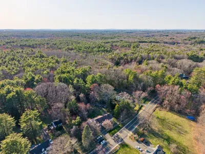 Aerial view of the home!