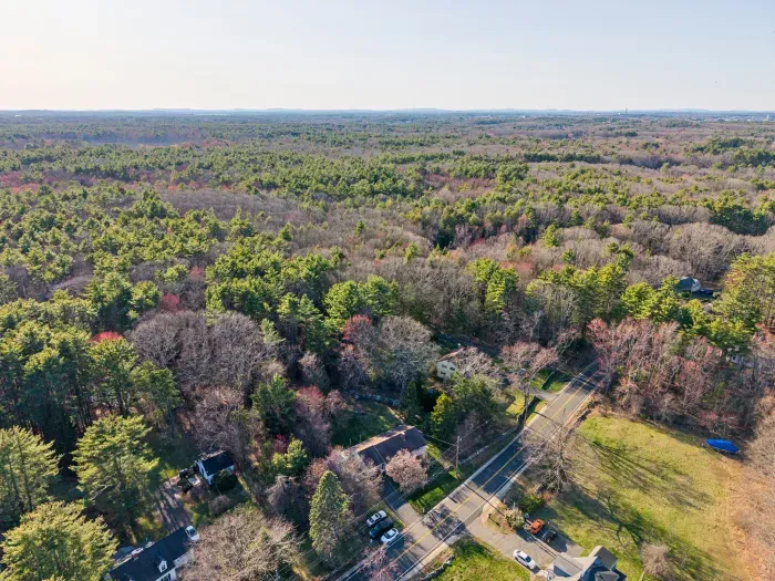 Aerial view of the home!