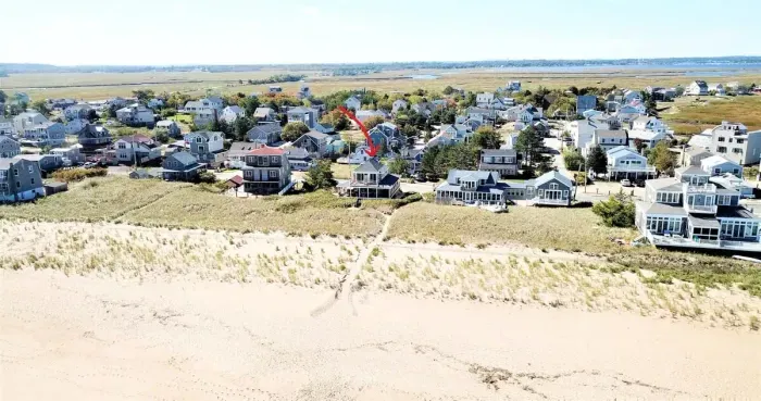 Private beachfront property just steps from ocean, markets, ice cream shop and breakfast joins.