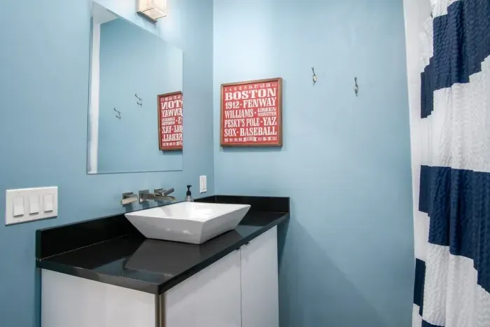 Bathroom #1 with shower and tub