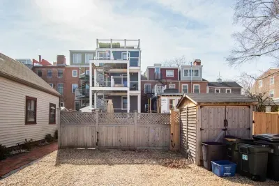2-dedicated off-street tandem parking spots located in the back-side of the property.