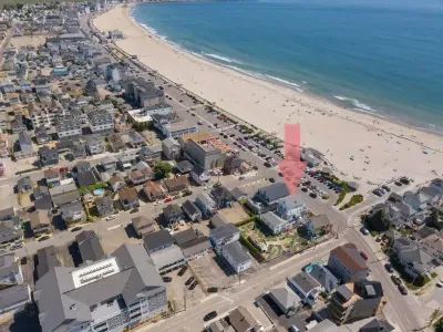Located just steps away from the beach!