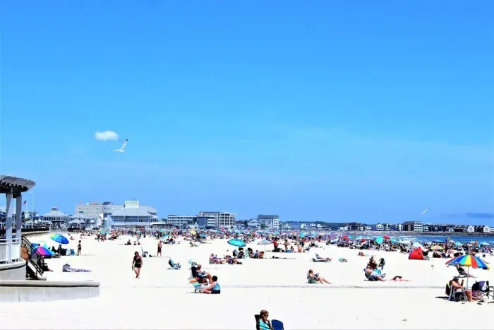 Hot summer day at Hampton Beach!