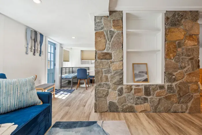 Dining and living area