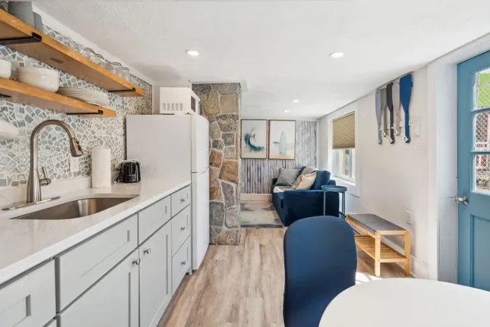 Beautiful kitchen and living area!