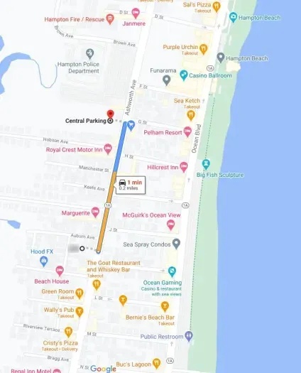 Bringing a 2nd car? No problem! Central parking is just 1 minute away and on any given day there is plenty of lots just steps away, including Auburn Ave .