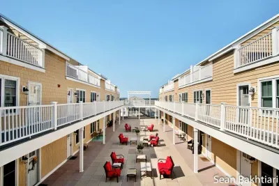 Common courtyard (Patio chairs  and tables are not available)