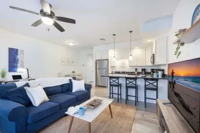 Open concept living space