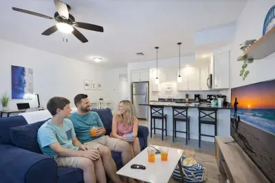 Enjoy quality time with your family in an open concept living space.
