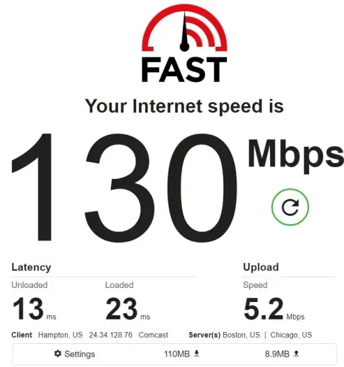 Lightning-fast internet speeds for all your streaming devices or work needs.