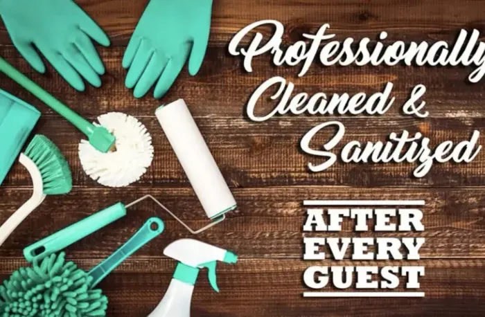 Our condo is professionally cleaned following CDC guidelines after every guest.