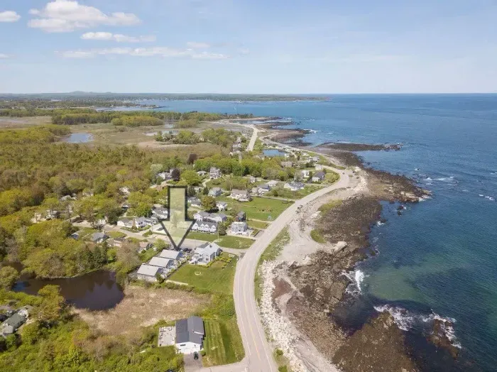 Aerial View - Steps to ocean and walk to Wallis Sands Beach