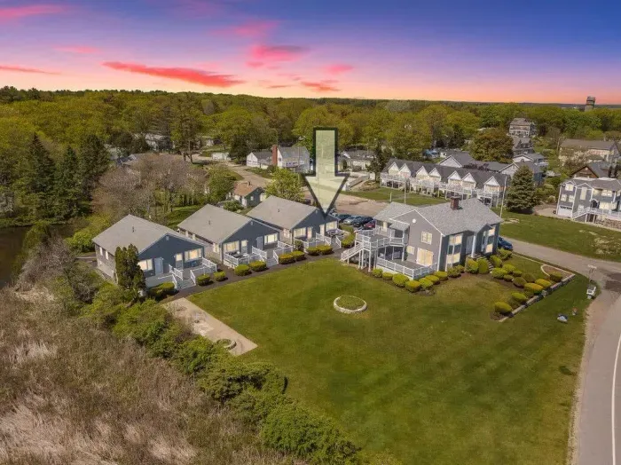 Aerial View - Steps to ocean and walk to Wallis Sands Beach