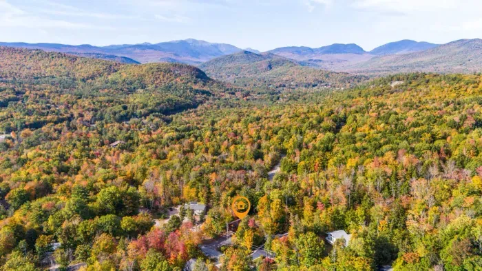 See the orange marker for the location of the home! 