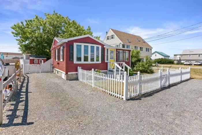 Front of home with 4 off-street parking spots