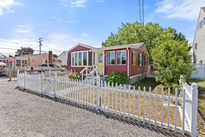 Front of home with 4 off-street parking spots