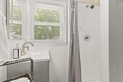 Full bathroom with stand up shower