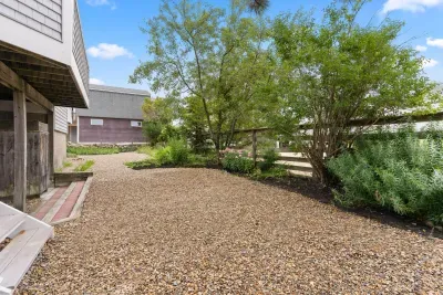 Private back yard