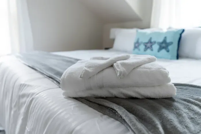 Clean towels provided for all guests