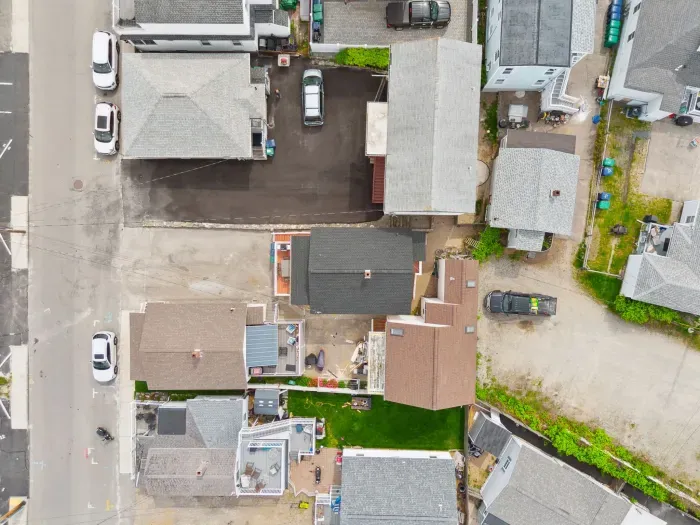 A bird's-eye view of the area