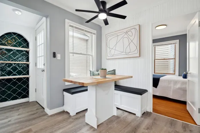 Modern, stylish space to unwind