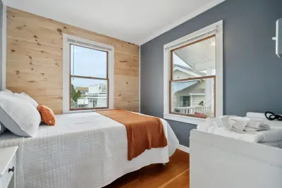 Bedroom #1 with double bed
